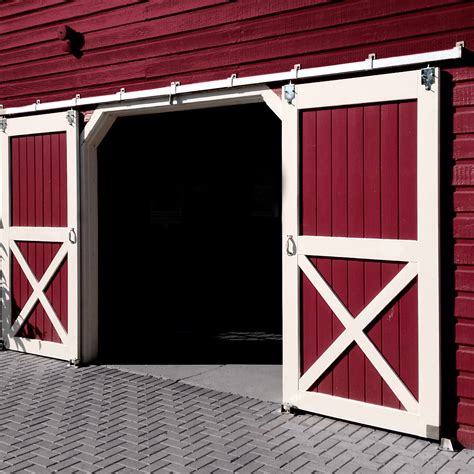 RealCraft offers the largest selection of Barn Door Hardware. . 16 ft exterior sliding barn door hardware